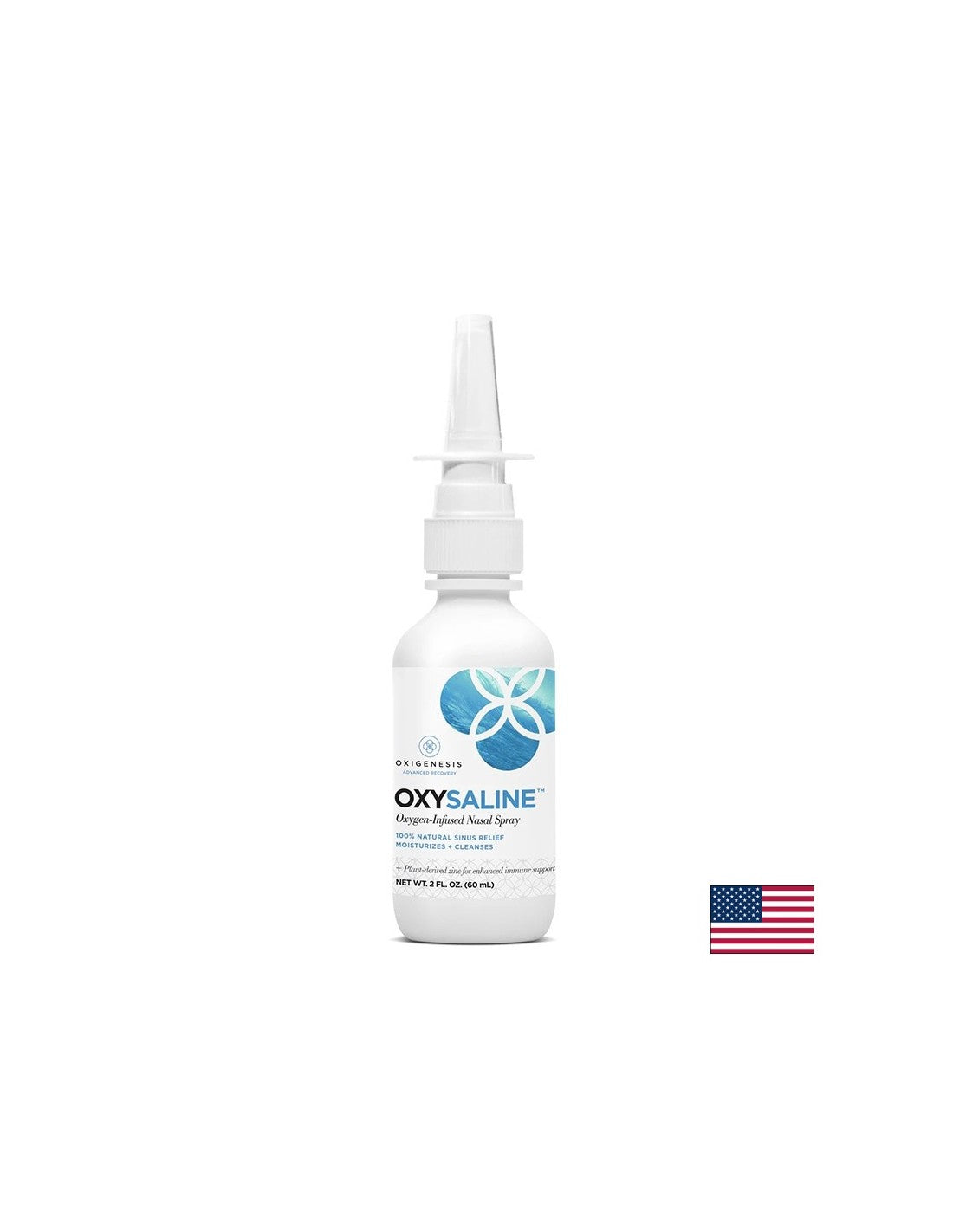 Spray nazal cu oxigen OXYSALINE™, 60 ml