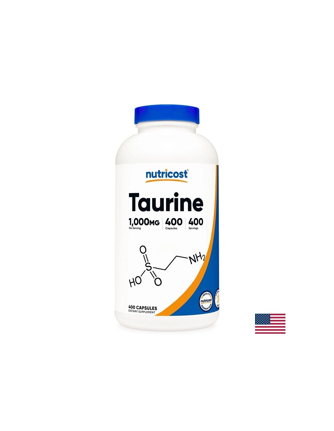 Funcția nervoasă și a creierului - Taurină, 1000 mg/ 400 capsule