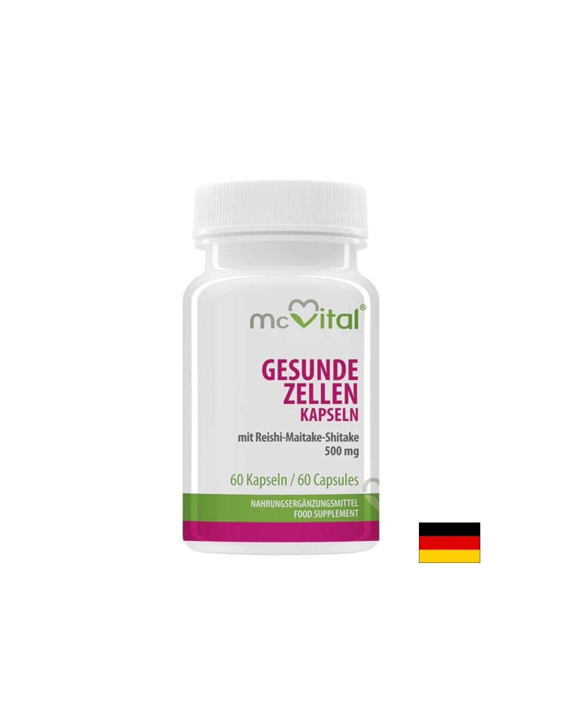 Sistemul nervos - Formula de sanatate celulara cu Reishi, Maitake si Shiitake, 60 de capsule