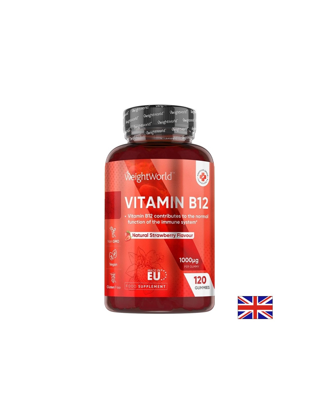 Sistem nervos - Vitamina B12 (metilcobalamina), 1000 µg x 120 comprimate de gel