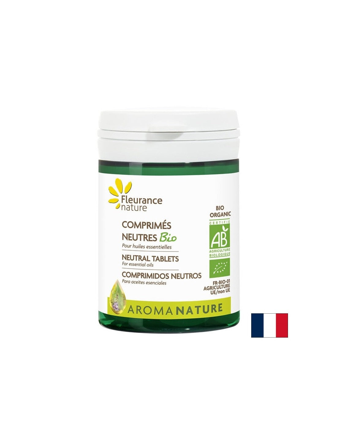 Tablete neutre pentru uleiuri esențiale, 60 buc.