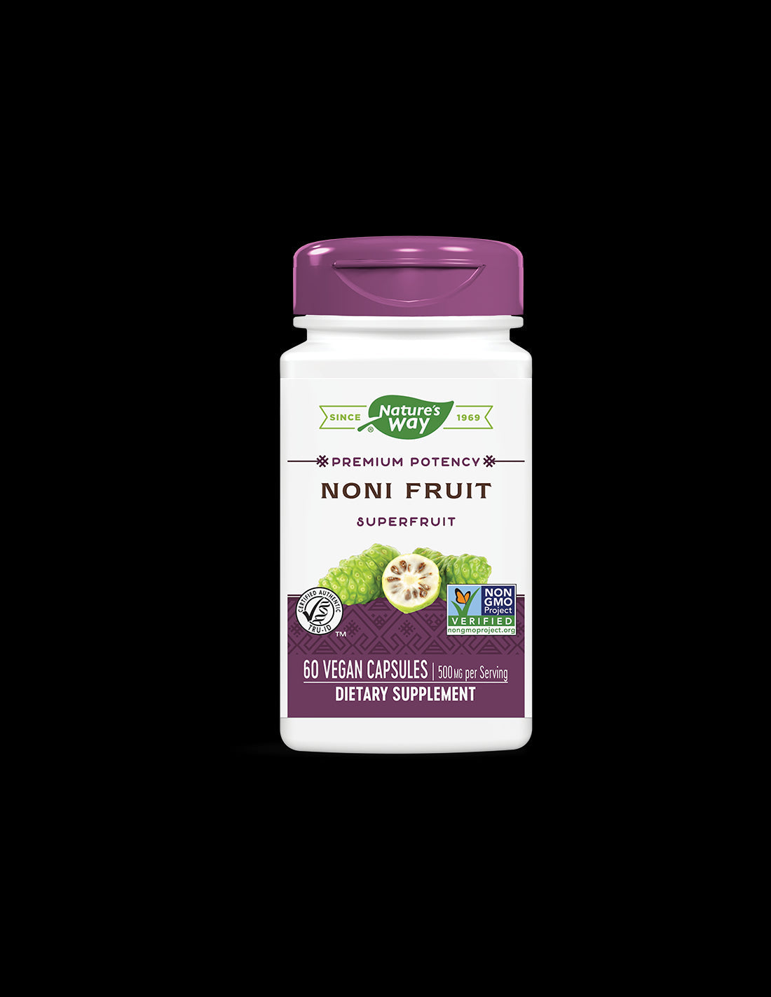 Noni - extract premium - Imunitate si energie, 500 mg, 60 capsule