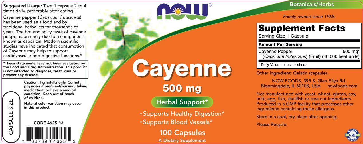 Cayenne 500 mg - 100 capsule
