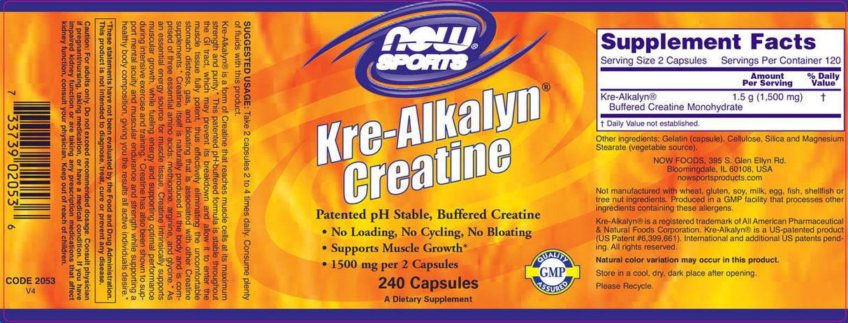 Kre-Alkalyn - 240 capsule