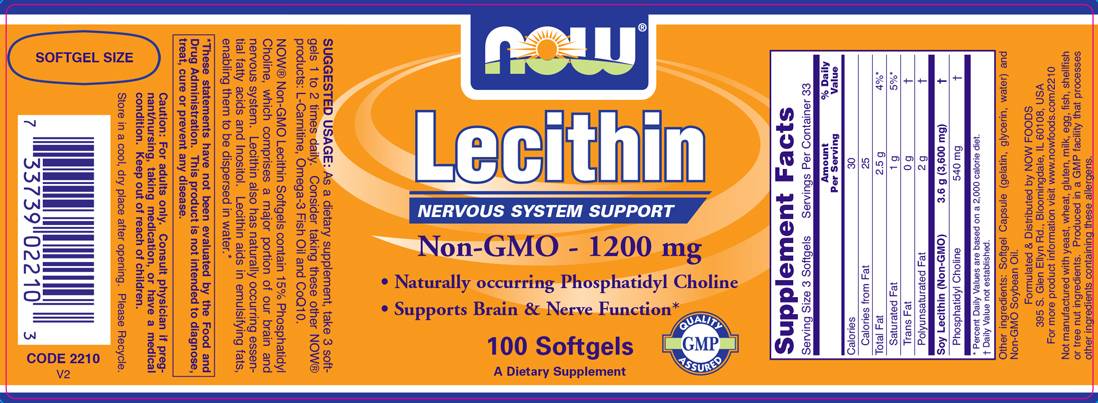 Lecitină / Soia 1200 mg - 100 capsule moi