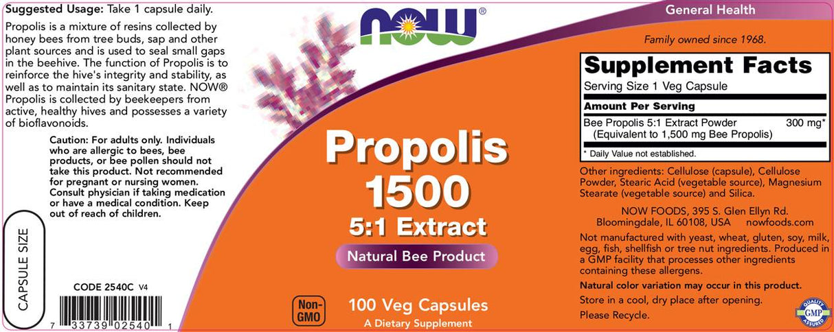 Extract de Propolis 1500 5:1 - 100 capsule
