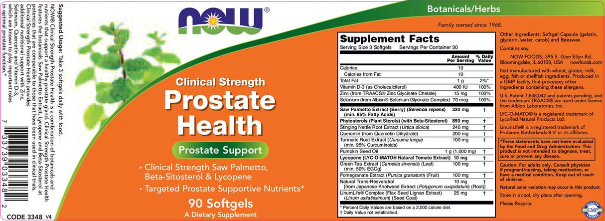 Sanatatea Prostatei - 180 capsule de gel