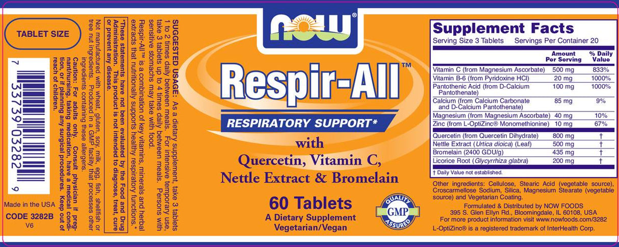 Respir-All - 60 de tablete