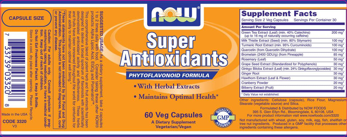 Super antioxidanti - 120 capsule