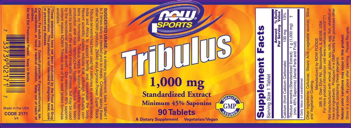 Tribulus 1000 mg - 90 comprimate