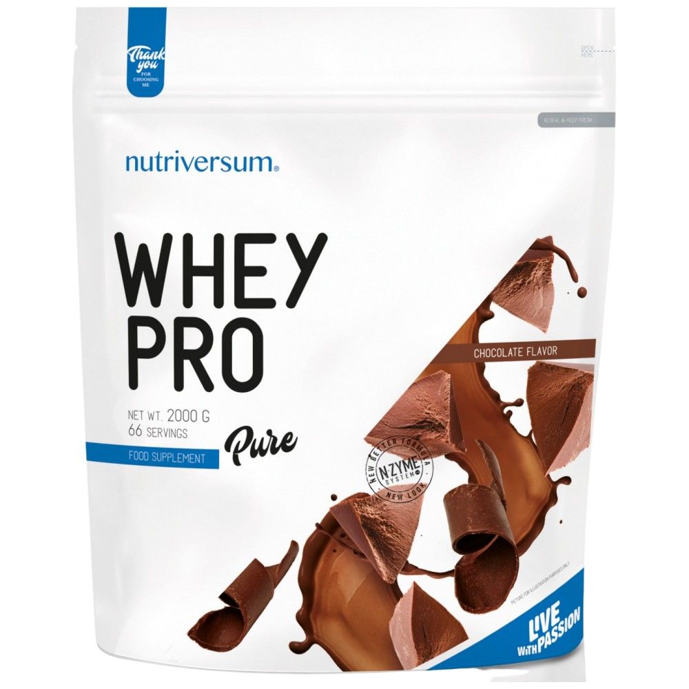 Whey Pro Pure | cu N-Zyme System - 2000 de grame