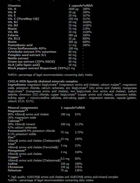 Vita-Min Multiple Sport - 60 capsule