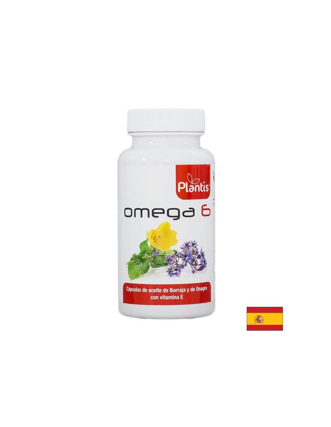 Omega-6 - uleiuri de borage și primulă + vit. E - Omega 6 - Plantis® - echilibru hormonal, 100 capsule softgel