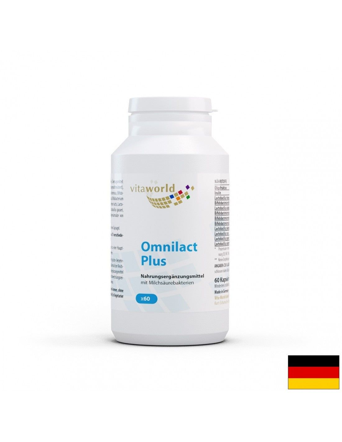 Omnilact Plus / Probiotic Omnilact Plus 10 tulpini, 10 miliarde de probiotice active, 60 de capsule