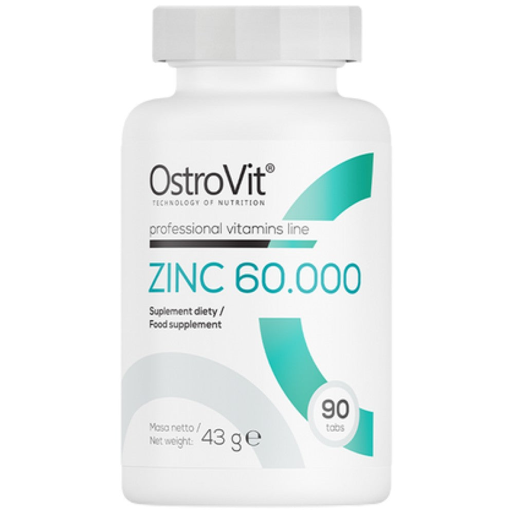 Zinc 60.000 | Picolinat de zinc 60 mg 90 tablete