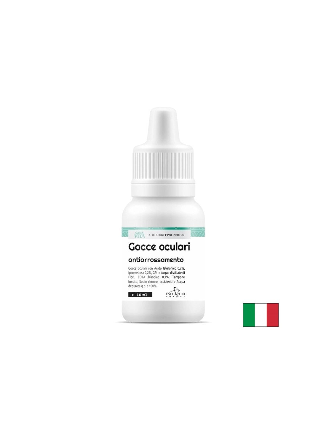 Picături hidratante pentru ochi împotriva roșeții, 10 ml