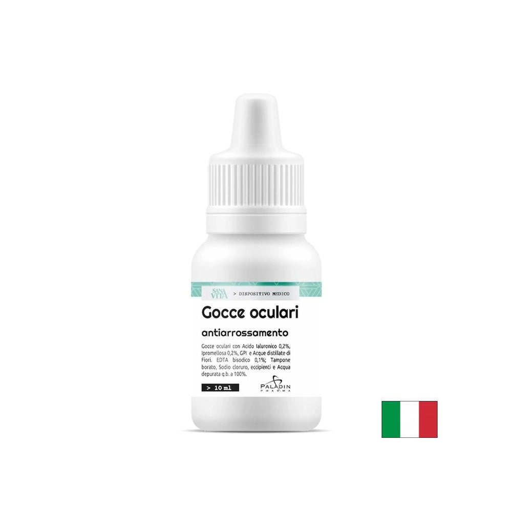 Picături hidratante pentru ochi împotriva roșeții, 10 ml