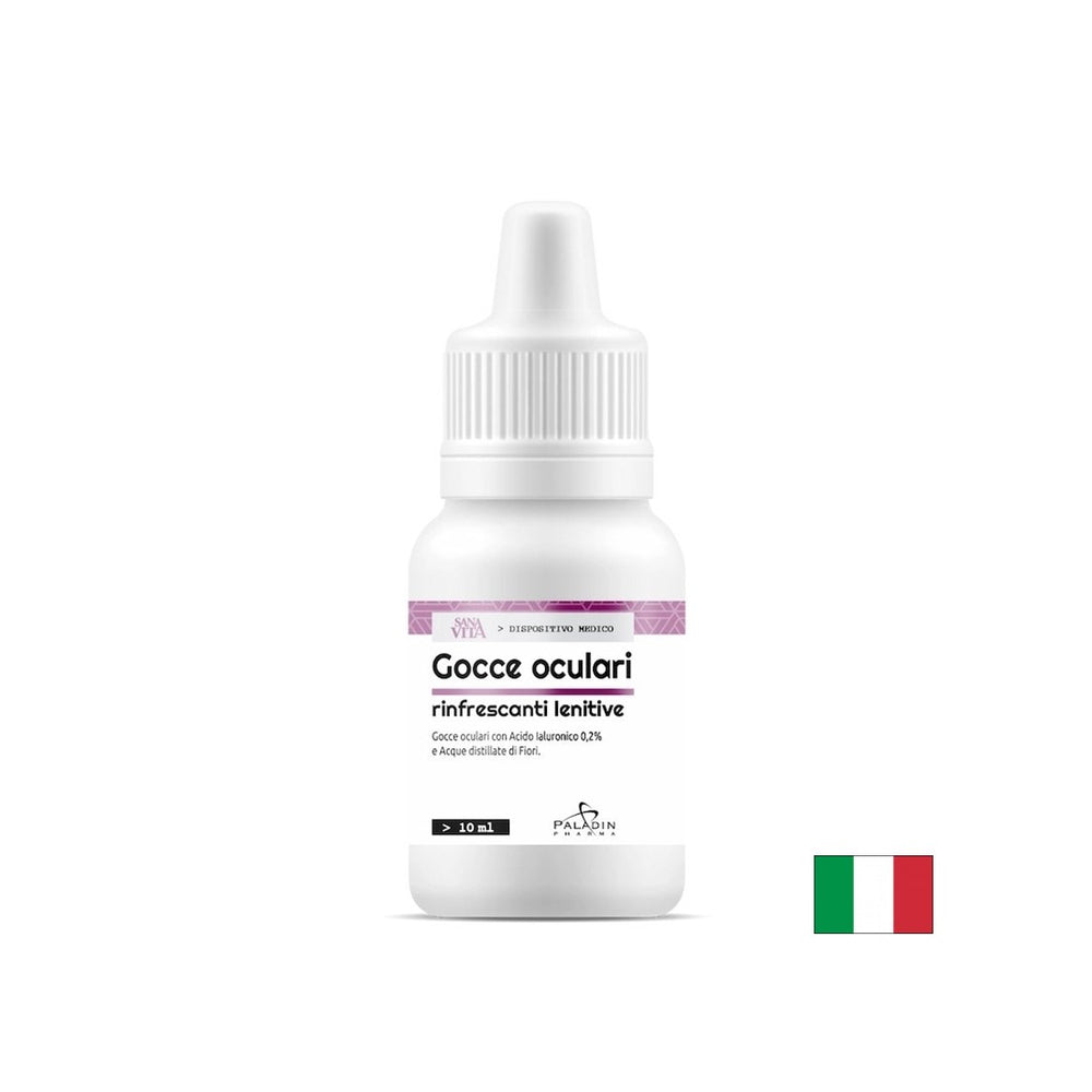 Picături hidratante pentru ochi cu acid hialuronic (la utilizarea lentilelor de contact), 10 ml