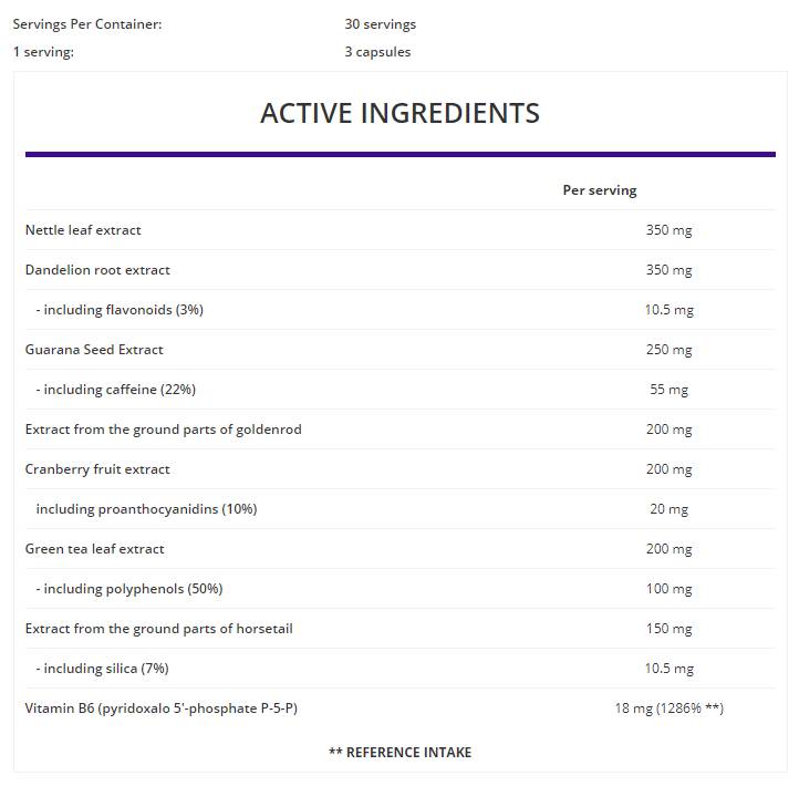 Hydro Out / Diuretic pe bază de plante 90 capsule