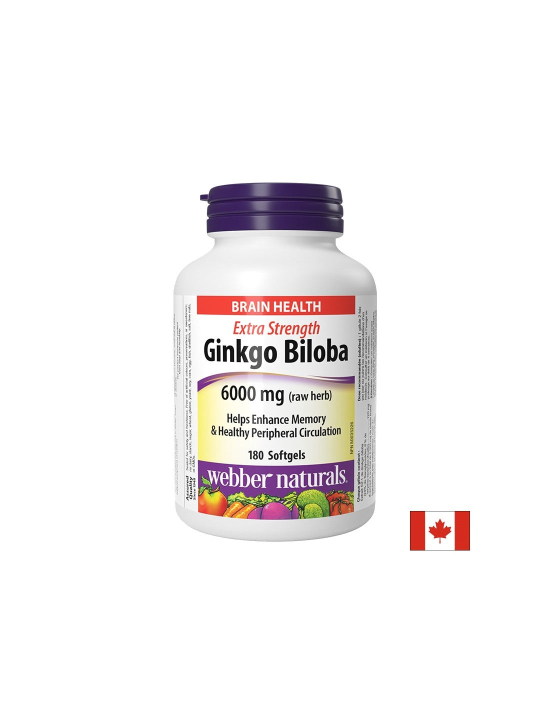 Memorie și concentrare - Ginkgo Biloba, 120 mg x 180 capsule softgel