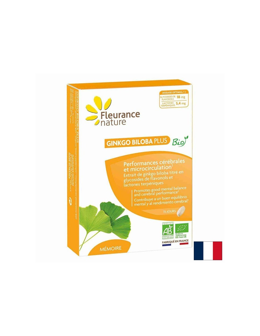 Memorie si circulatie - Ginkgo biloba, 600 mg x 30 comprimate