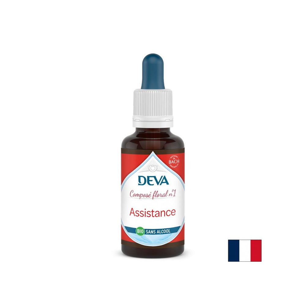 Prim ajutor, esențe florale, picături metoda Bach nr. 1 (fără alcool), 30 ml