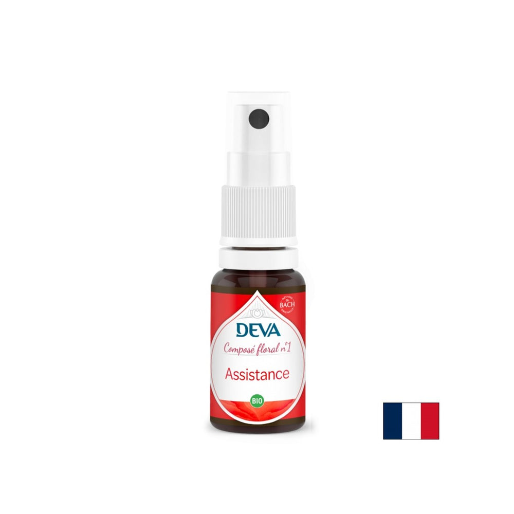 Prim ajutor pentru stres, esențe florale Bach nr. 1, spray 15 ml