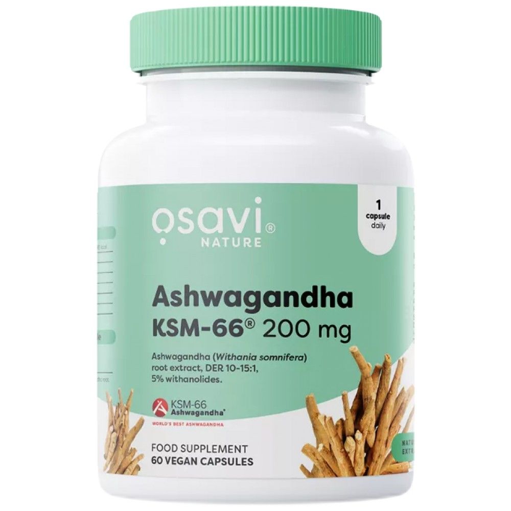Ashwagandha KSM-66® 200 mg - 60 capsule