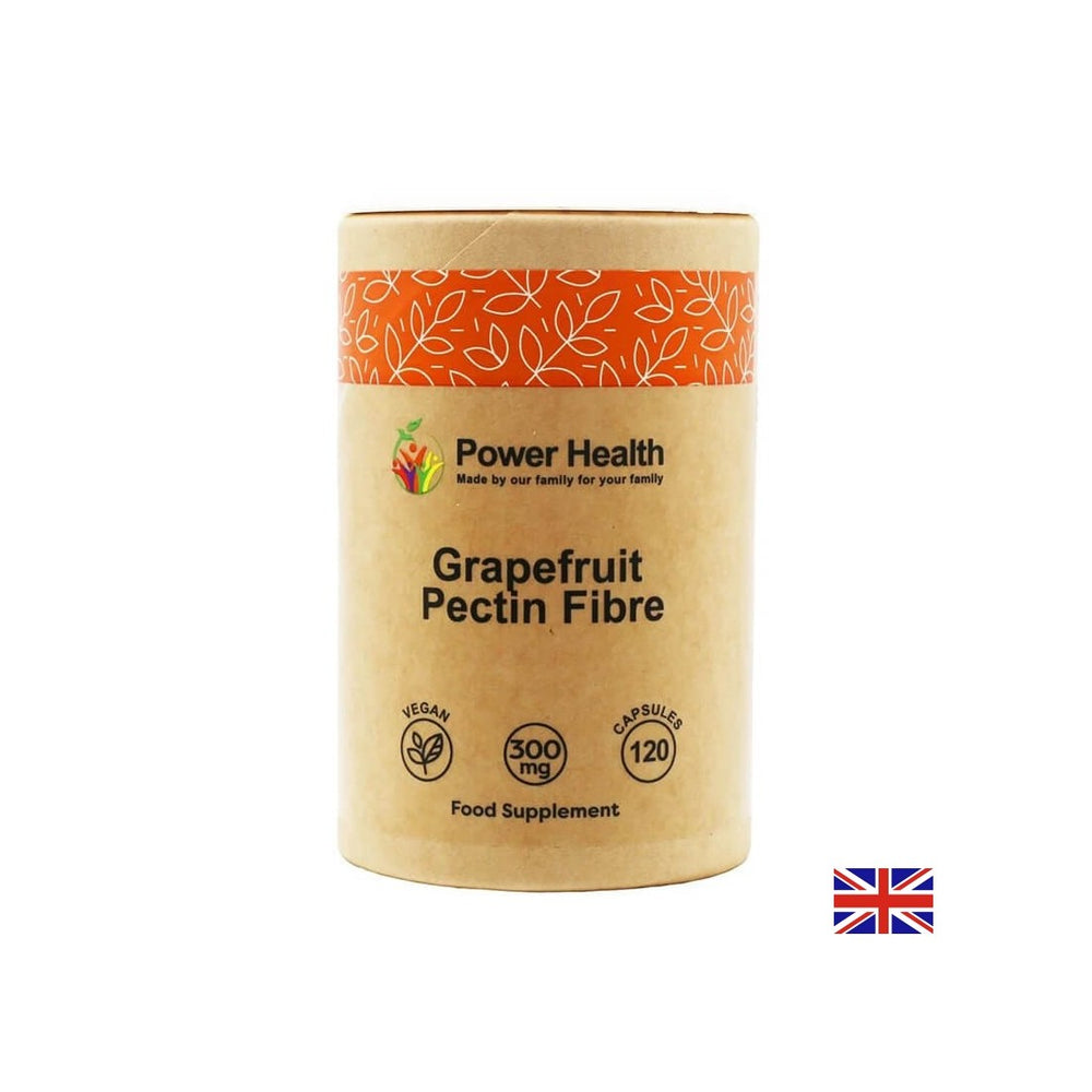 Fibră de pectină (din grapefruit), 300 mg x 120 capsule