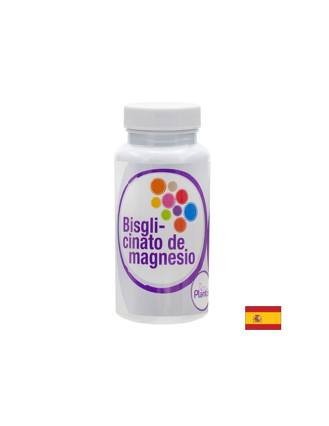 Magneziu (bisglicinat) 75 mg - sănătatea inimii și a mușchilor - Bisglicinato de magnesio Plantis®, 60 capsule