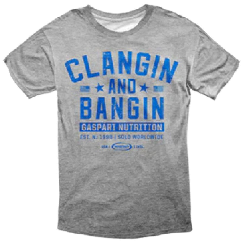 Tricou Clangin și Bangin | Gri