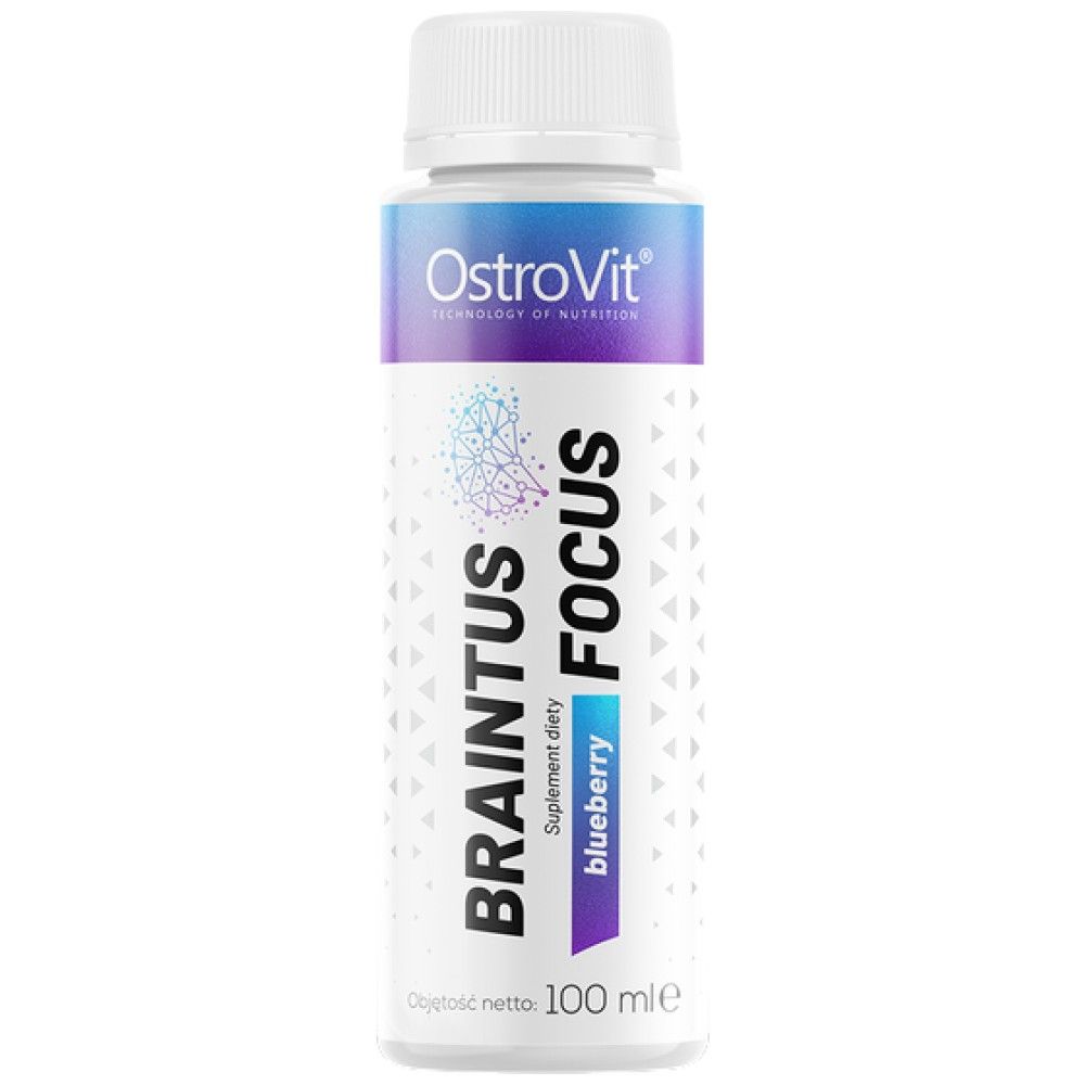 Braintus Focus Shot | Sprijin pentru energie și creier - 20 x 100 ml