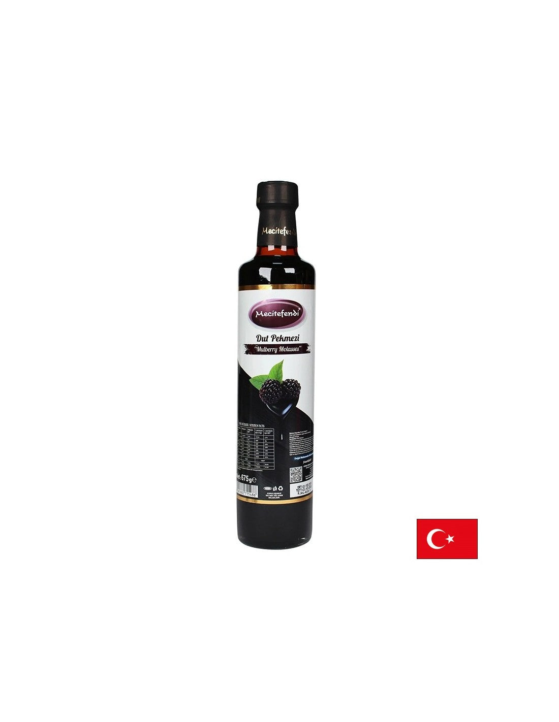 Melasă de dud negru - imunostimulant și antioxidant - Pentru consum direct sau pentru aromarea dulciurilor și băuturilor, 675 g