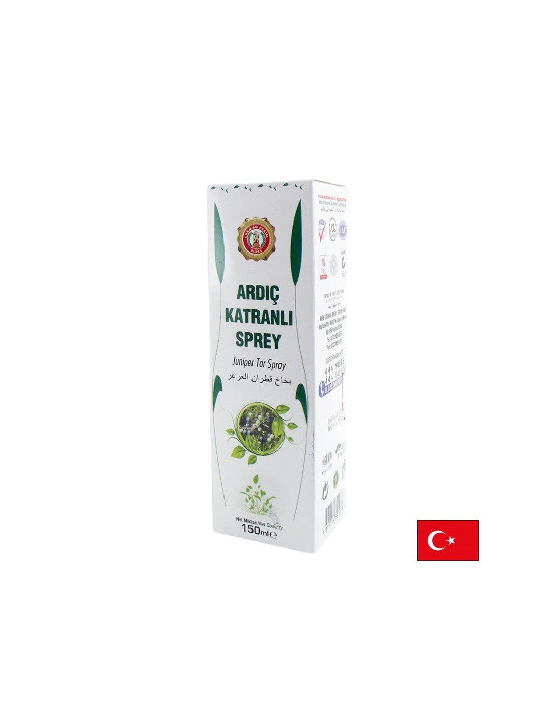 Ulei de gudron de ienupăr roșu - iritații ale pielii, spray, 150 ml