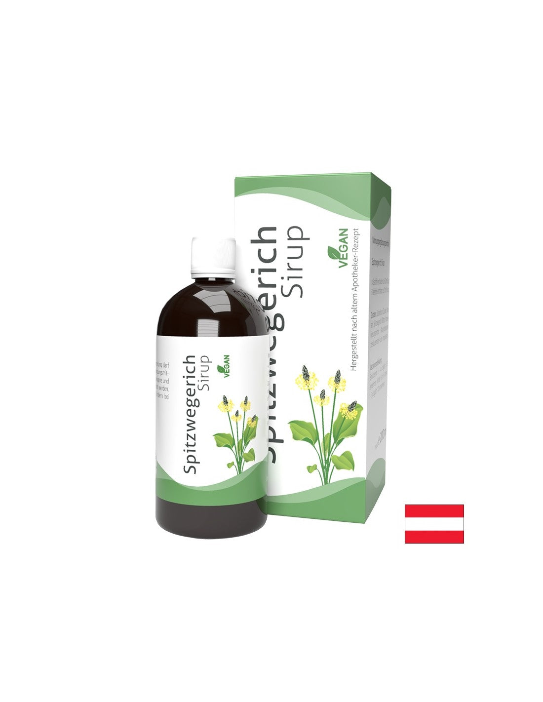 Pentru probleme respiratorii - Patlagina cu frunze inguste, sirop 200 ml