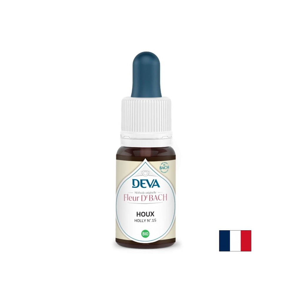 Pentru gelozie și furie - Gel (ilex), picături Bach nr. 15, 15 ml