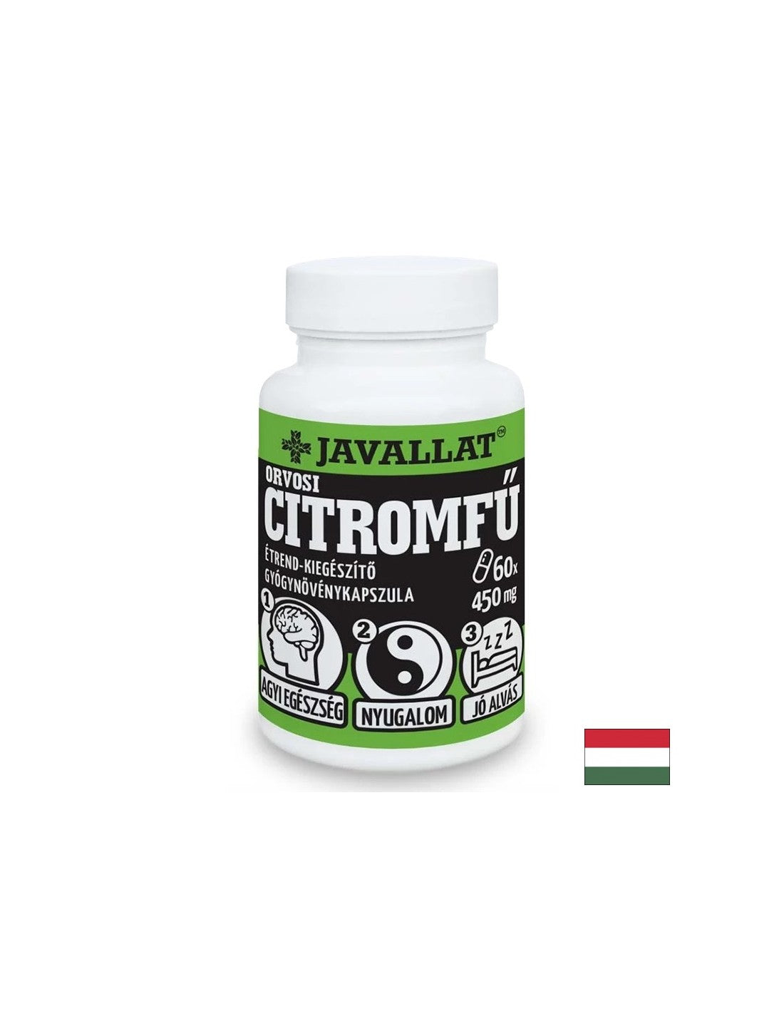 Pentru stres și insomnie - Roiniță (frunze), 450 mg x 60 capsule