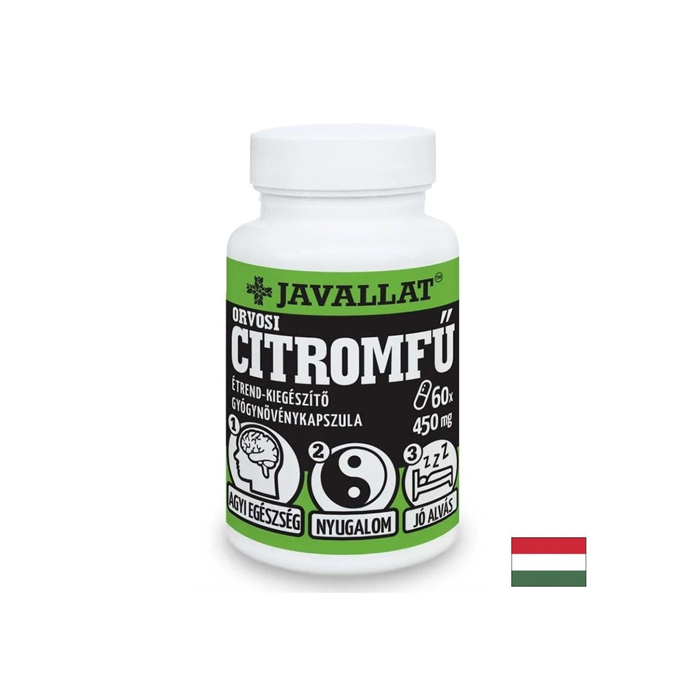 Pentru stres și insomnie - Roiniță (frunze), 450 mg x 60 capsule