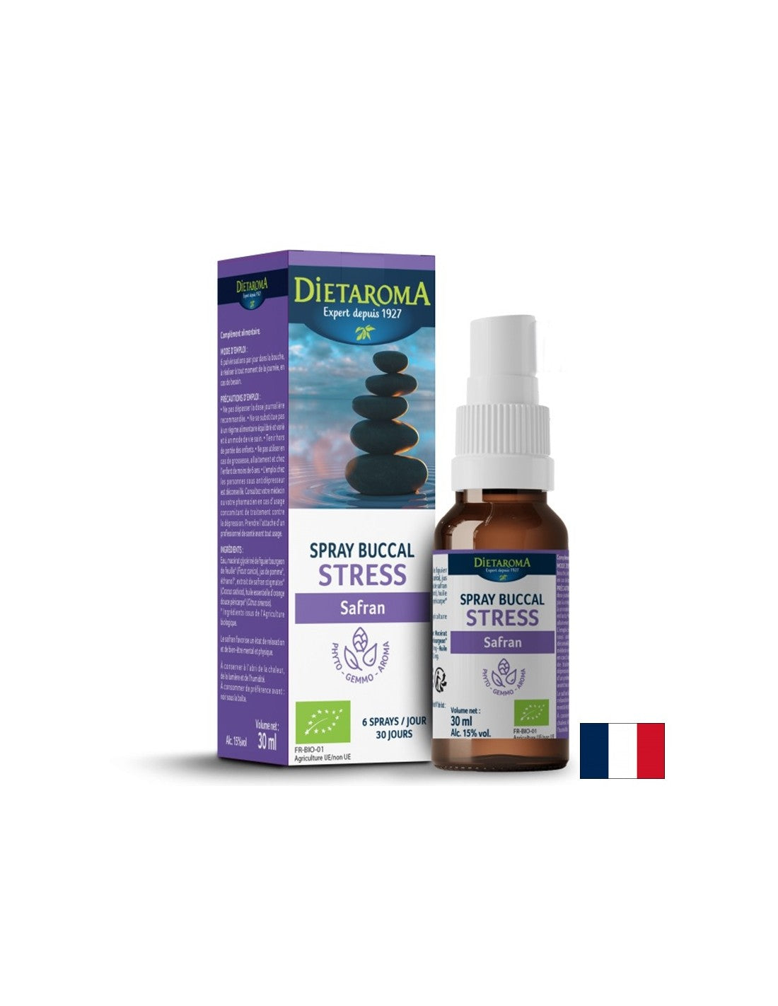 Pentru stres și efort mental, spray oral, 30 ml