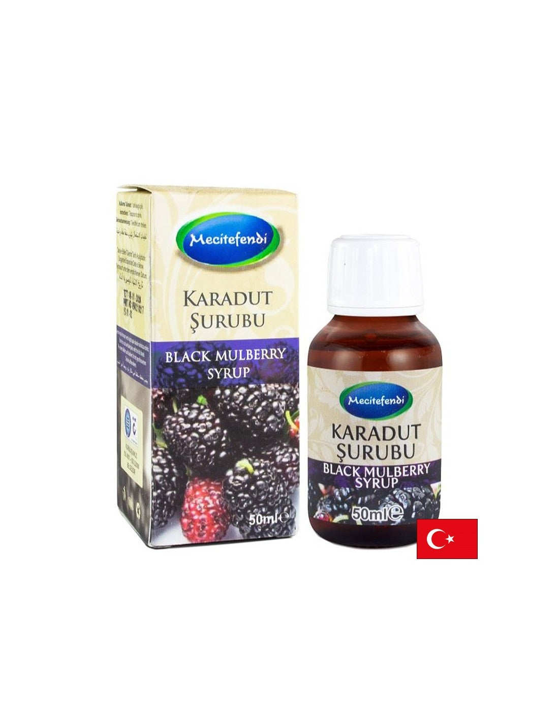 Sirop de dud negru – imunostimulant și antioxidant, 50 ml