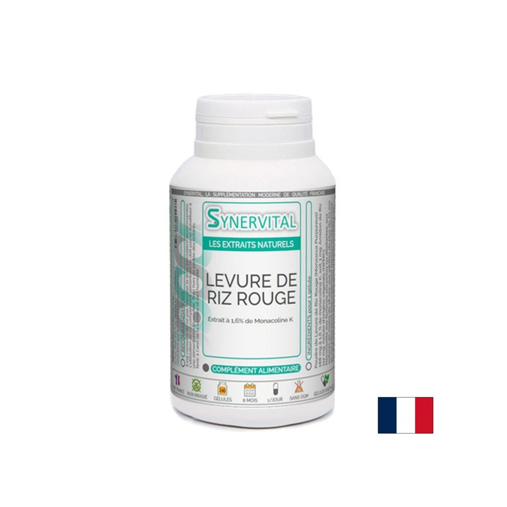 Pentru colesterol ridicat - Orez roșu (din drojdie), 60 capsule