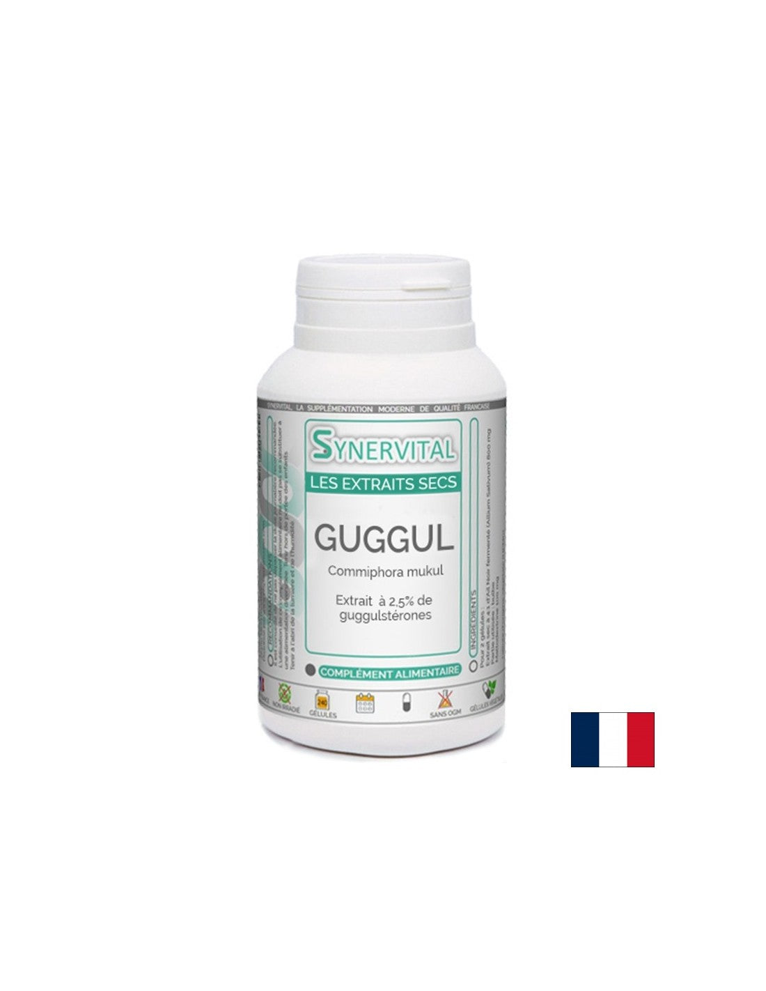 Pentru colesterol ridicat - Guggul (extract de rășină), 60 capsule