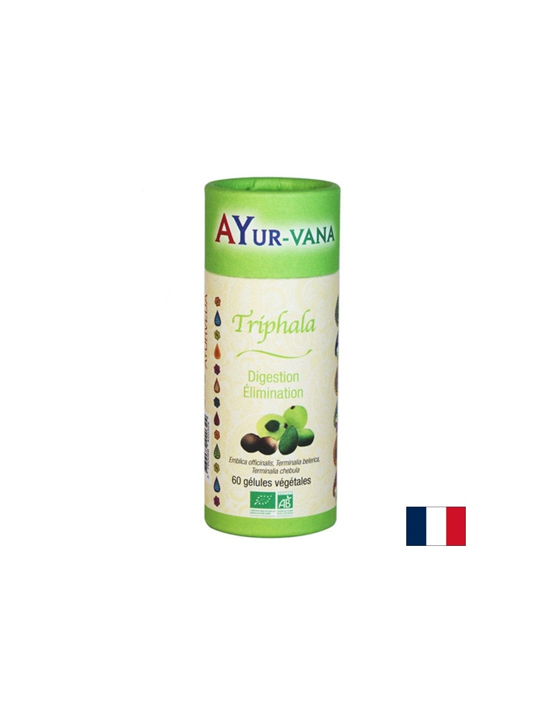 Pentru colesterol ridicat, obezitate și hemoroizi - Triphala, 60 capsule