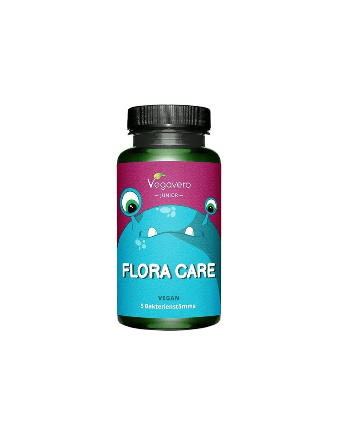 Пробиотици за деца - Flora Care Junior, 75 g прах Vegavero - Feel You