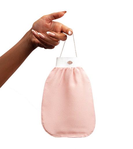 PREMIUM EXFOLIATING MITT 100% high quality silk