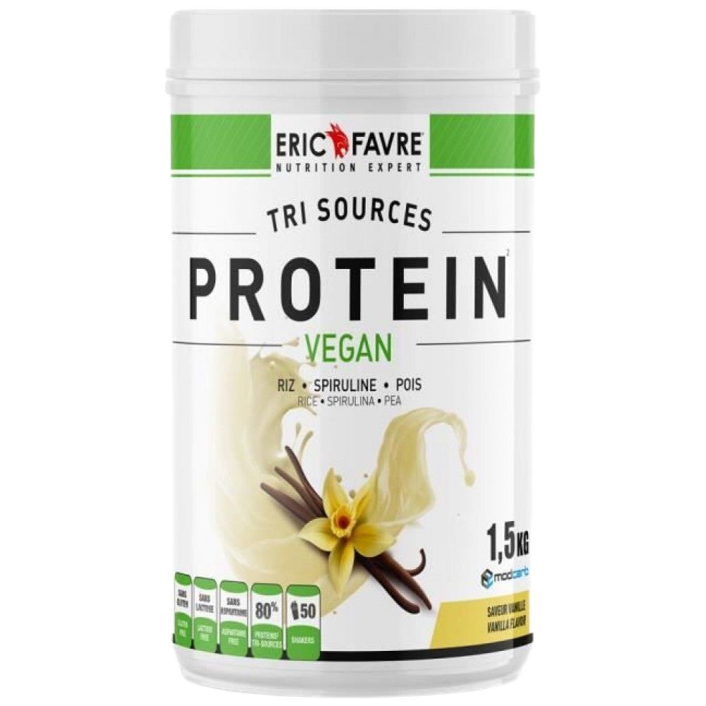 Proteine Vegan | Tri Sources - 1500 de grame