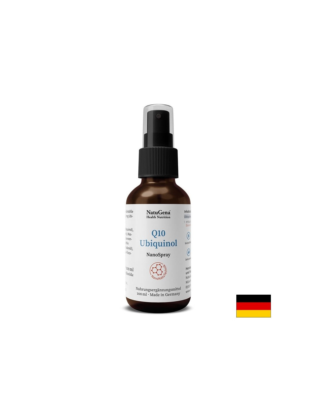 Energie și o inimă sănătoasă - Coenzima Q10 Ubiquinol (nano), spray oral 100 ml