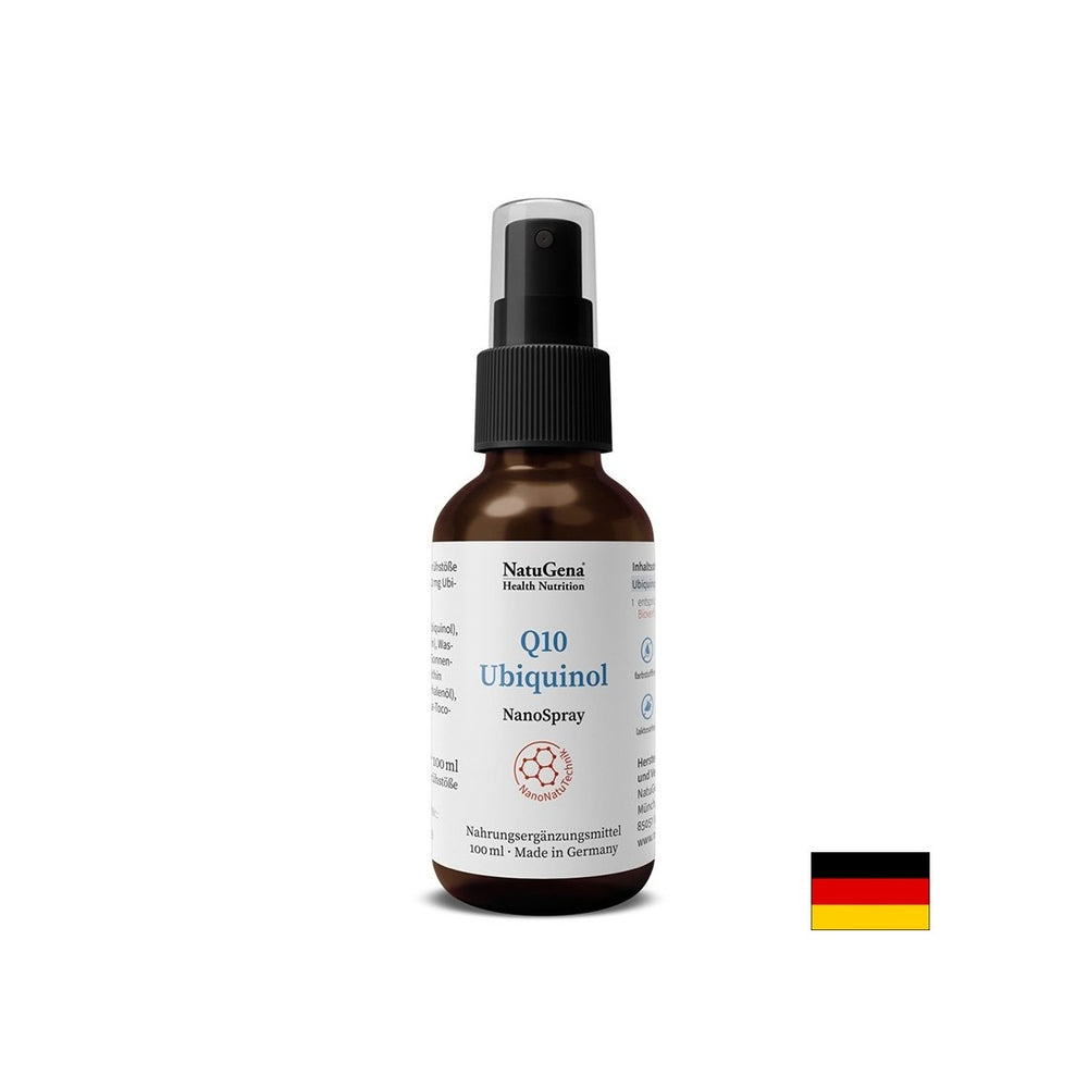 Energie și o inimă sănătoasă - Coenzima Q10 Ubiquinol (nano), spray oral 100 ml
