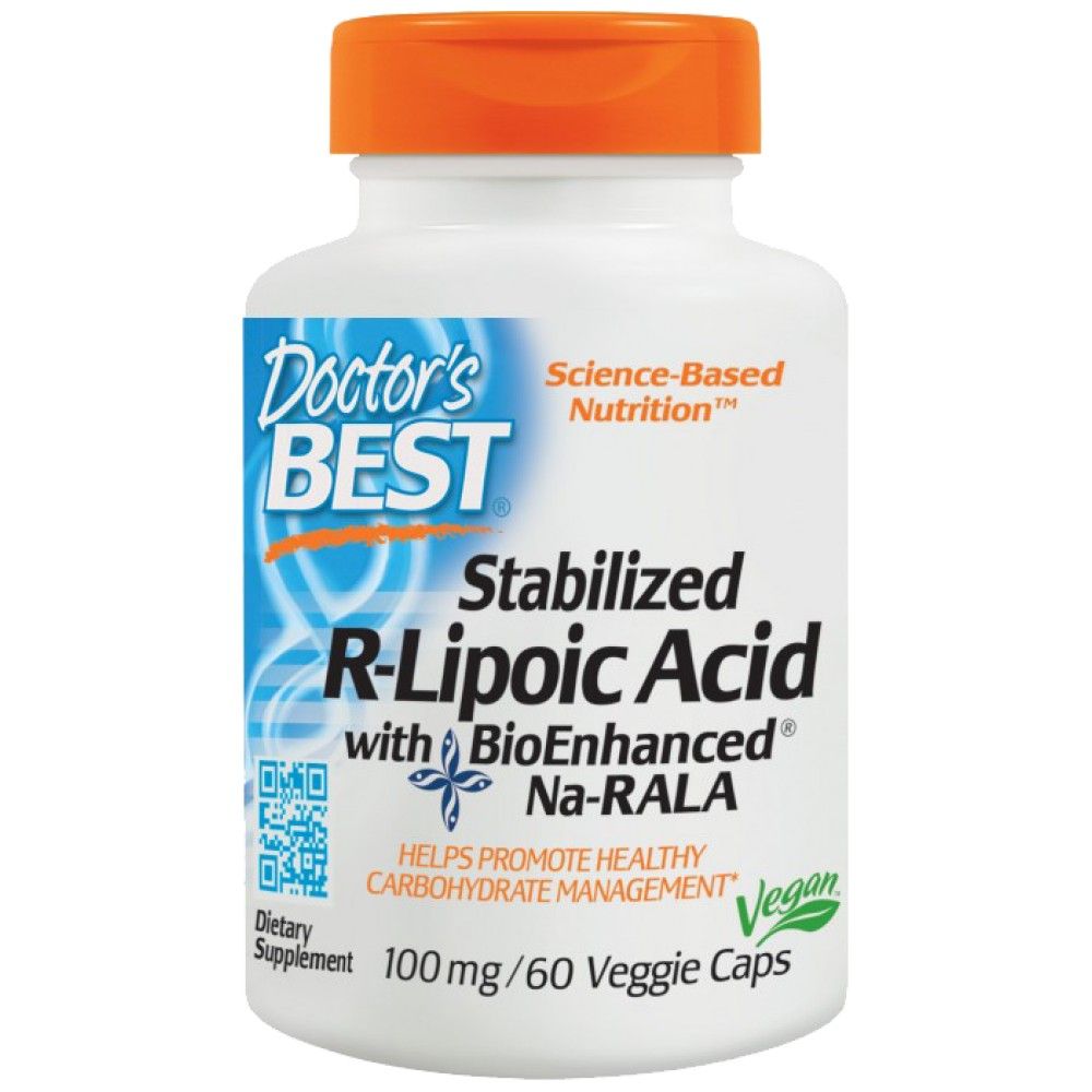 BEST R-Lipoic Acid / NA-R-ALA stabilizat 100 mg - 60 capsule