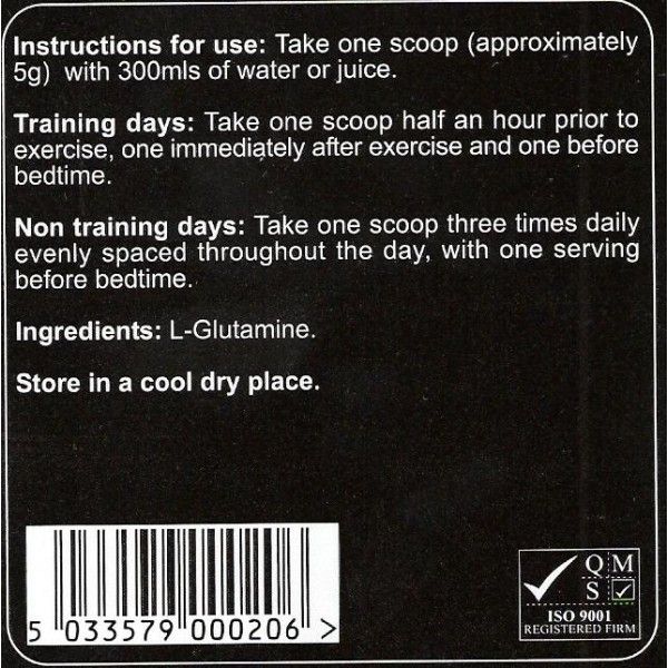 L-glutamina - 500 de grame